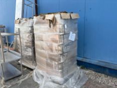 Pallet of Metal Gold Candle Tins
