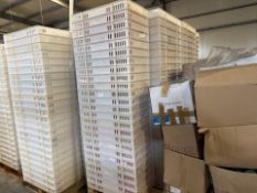 Pallet Of Approximately 70 White Product Trays