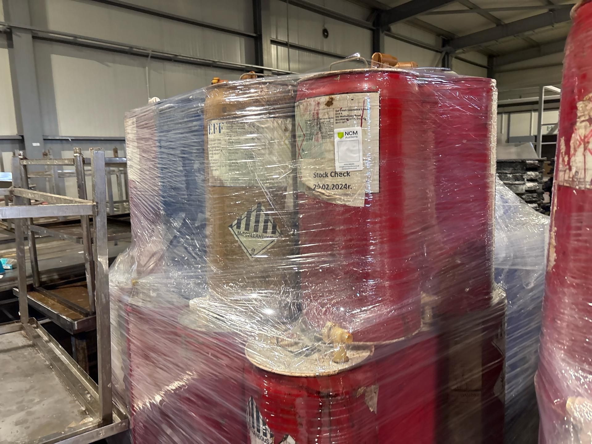 Pallet of Drums of Cosmetic Fragrances - Image 3 of 4