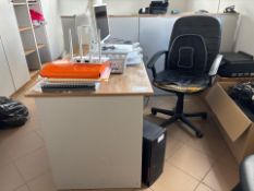 Wooden Desk and Chair