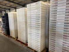 Pallet Of Approximately 70 White Product Trays