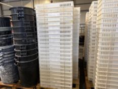 Pallet Of Approximately 70 White Product Trays