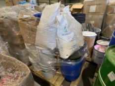Pallet of Assorted Cosmetic Ingredients