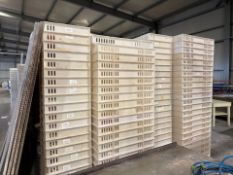 Pallet Of Approximately 70 White Product Trays