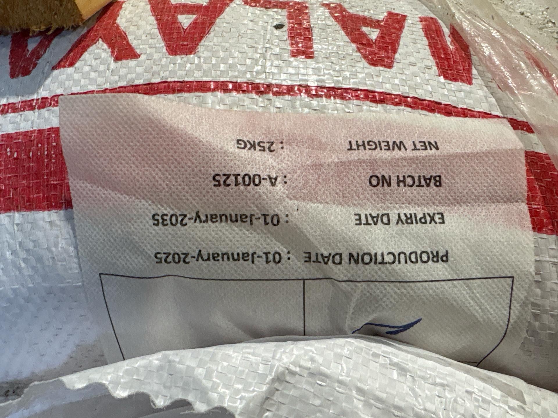 9x 25kg Sacks of Himalayan Salt - Image 5 of 5