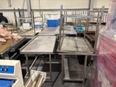 Stainless Steel Table x3