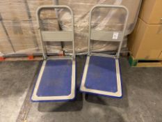 Pair Of Warehouse Trollies