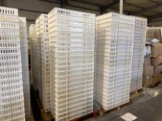 Pallet Of Approximately 70 White Product Trays