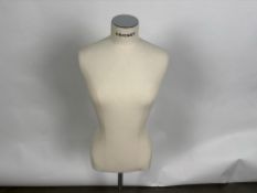Female Fabric Mannequin Torso