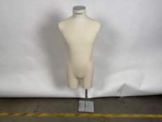 Male Fabric Mannequin Torso