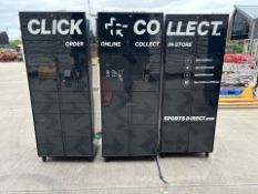 Click And Collect Locker x3