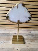 Amara Gold & Agate Ornament