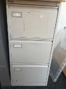 Metal filing cabinet