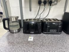 Kettle and Toaster Bundle - No Reserve