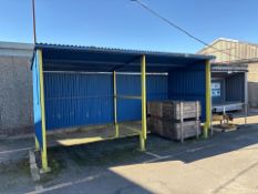 Metal Storage Shelter - No Reserve