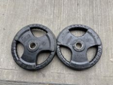 Bodymax 25kg Plates x2, No Reserve