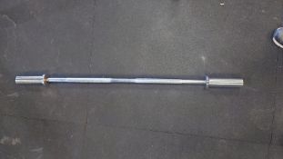 Standard Olympic Barbell 125cm, No Reserve