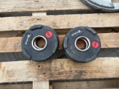 Gym Gear 1.25kg Plates x4, No Reserve
