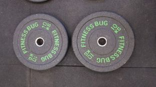 Fitness Bug 10kg Plates x 2, No Reserve