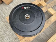 BodyPower 5kg Plates x2, No Reserve
