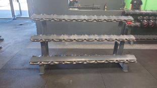 Three Tier Dumbbell Rack, No Reserve