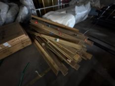 Wooden Climbing Wall - Dismantled
