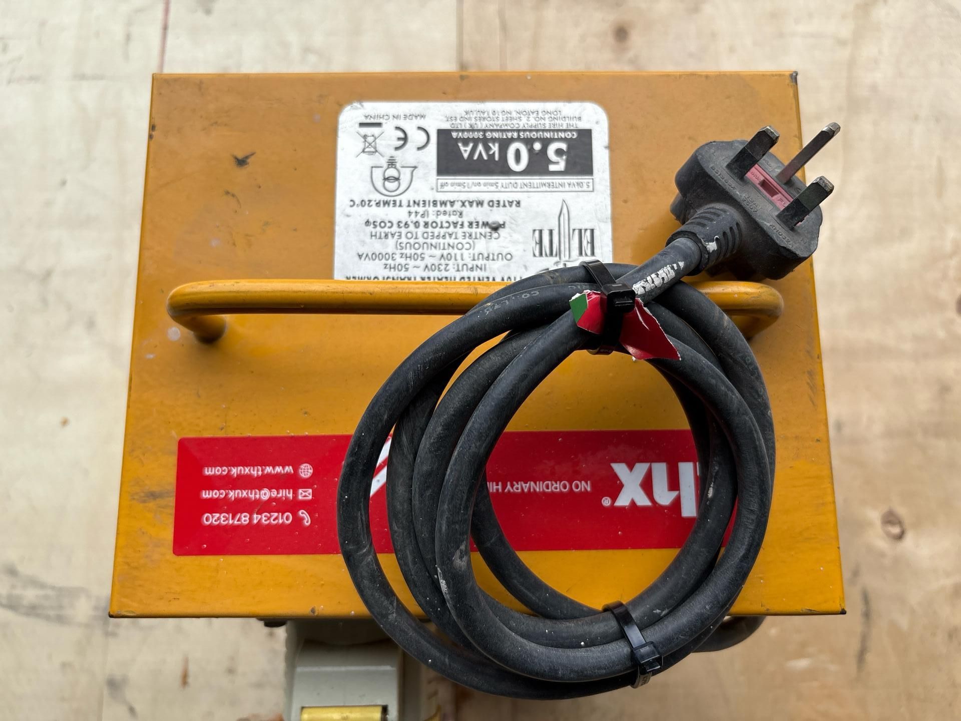 Elite 5.0 KVA 110V Vented Heater Transformer THX7562 - Image 2 of 6