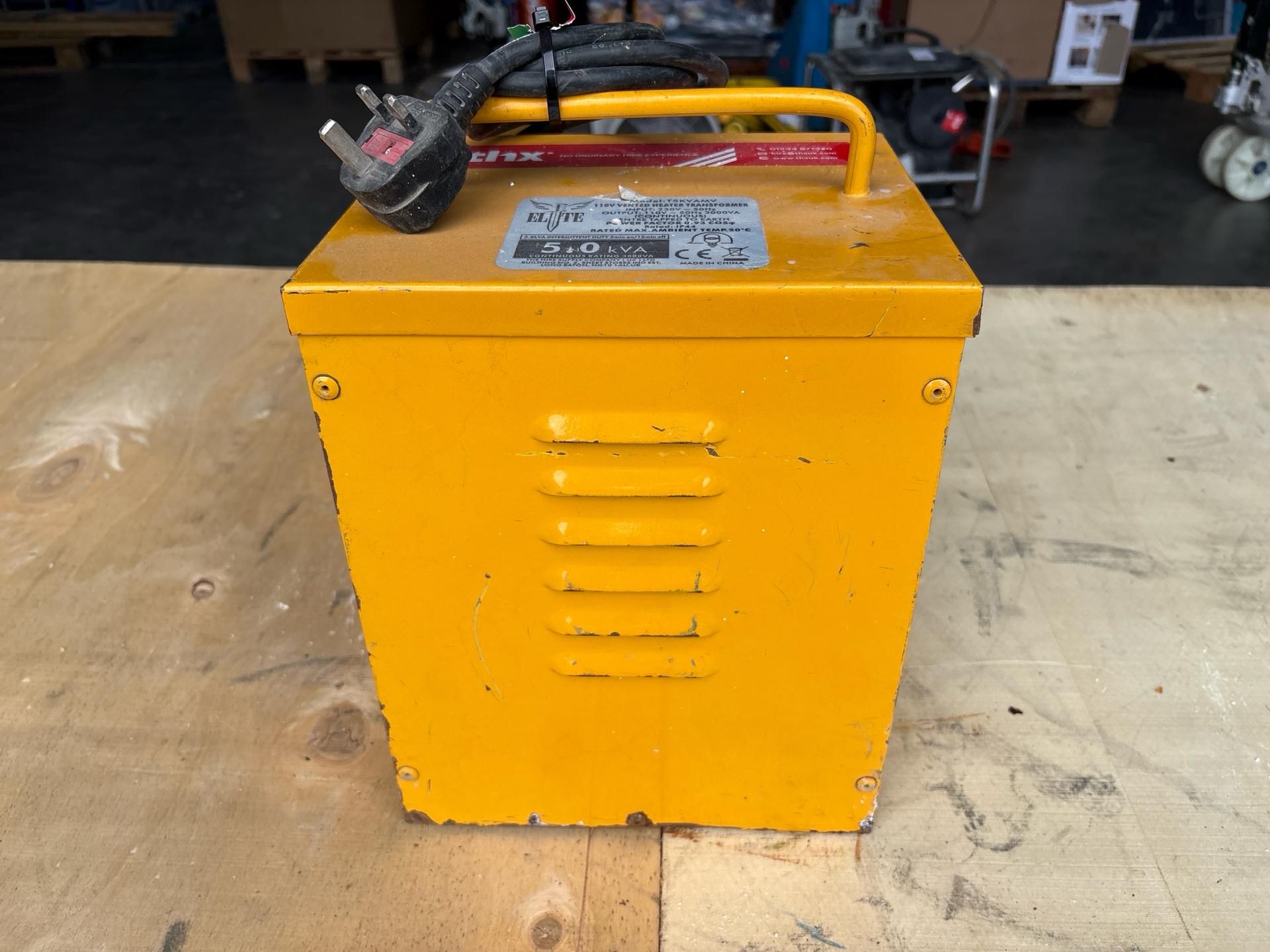 Elite 5.0 KVA 110V Vented Heater Transformer THX7562 - Image 5 of 6