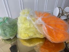 Mix bags organza chair sashes