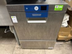 Hobart FXS-15B Commercial Undercounter Dishwasher 230V, 2018, IPX4, Serial 866905170