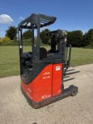 2008 Linde R12 Electric Reach Truck, 4m Lift Height, Only 1,200 Hours