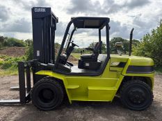 2019 Clark C60D 6 Tonne Diesel Forklift Truck, 6 x New Tyres, Only 3,208 Hours