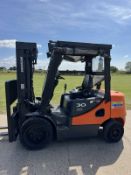 2013 Doosan B30X-5 3 Tonne 80V Electric Forklift Truck, Container Spec