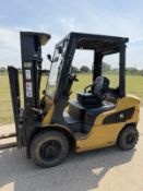 Caterpillar 2.5 Tonne Diesel Forklift Truck, Container Spec, Full Cab, Only 3000 Hours