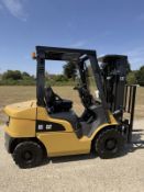 2016 Caterpillar 2.5 Tonne Diesel Forklift Truck, Container Spec, Full Cab, 5747 Hours