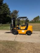 Hyundai 2.5 Tonne Diesel Forklift Truck, Container Spec, 10,002 Hours
