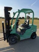 Mitsubishi 2.5 Tonne Gas Forklift Truck – Container Spec, 11,000 Hours