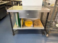 Stainless Steel Prep Table