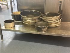 Assorted Pots And Pans