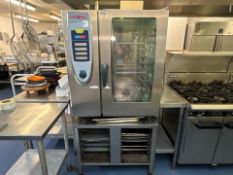 Rational SCC101 10 Deck Oven With Stand - Electric