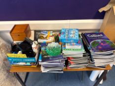 Assorted Atlas, Globes Maps & Stationery