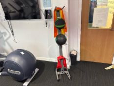 Medicine Balls And Stand