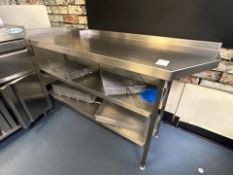 Stainless Steel Prep Table