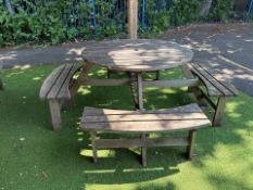 Wooden Picnic Bench