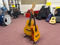 Pair Of Acoustic Guitars