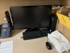HP Desktop PC With Samsung Monitor