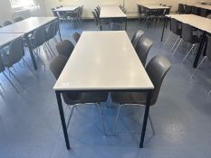 Canteen Table And 6 Chairs