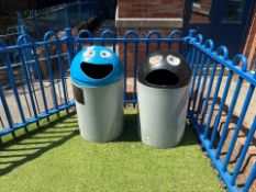Outdoor Waste Bins x2