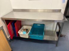 Stainless Steel Prep Table