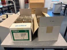 2 x Boxes Of Pyrex Flasks